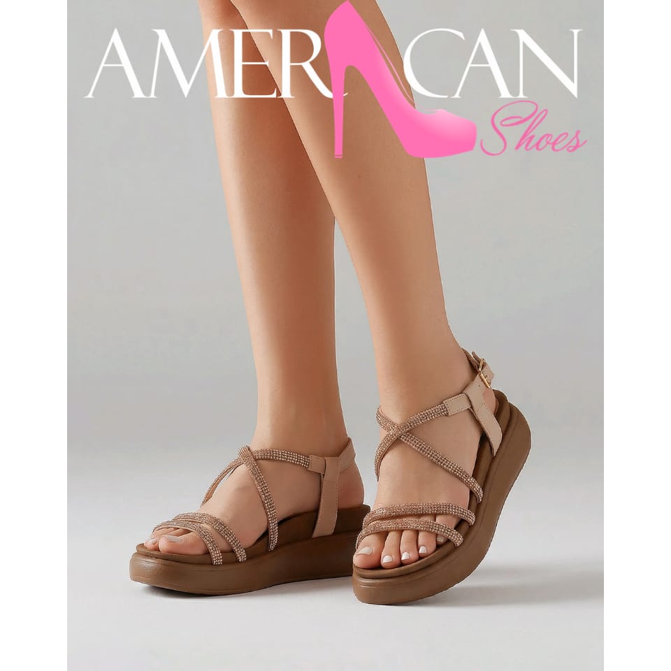 sandalia orion oro rosa